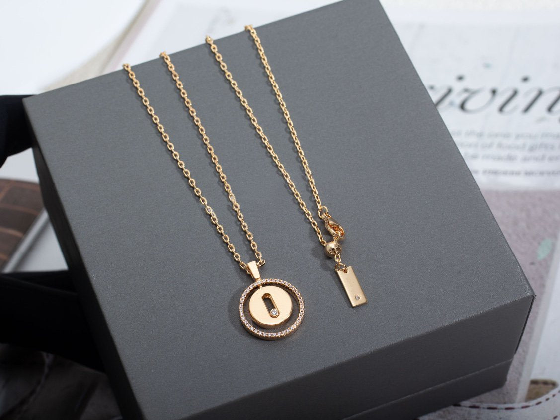 [Luxe Jewellery] LUCKY MOVE PM NECKLACE PINK GOLD DIAMOND