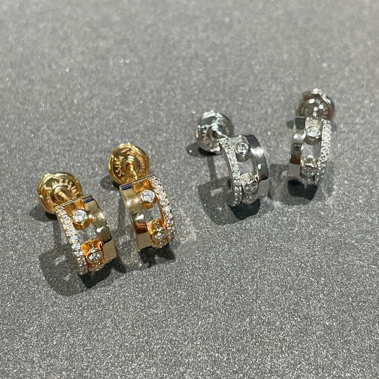 [Luxe Jewellery] MOVE ROMANE EARRINGS DIAMOND