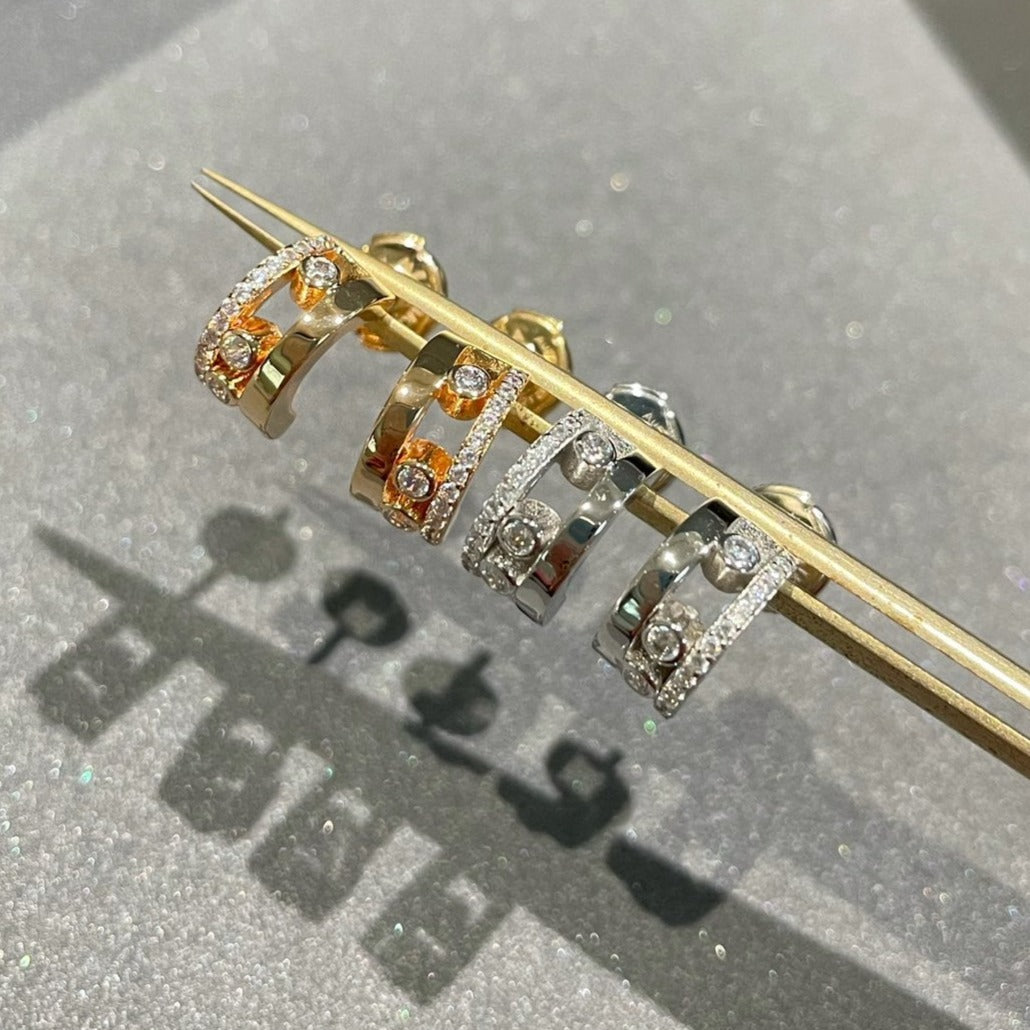 [Luxe Jewellery] MOVE ROMANE EARRINGS DIAMOND