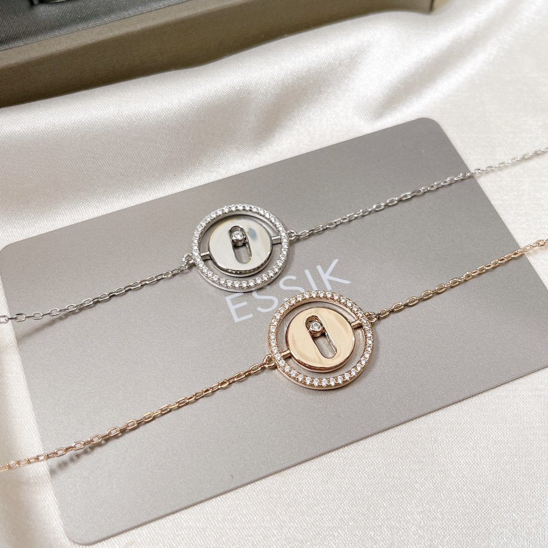 [Luxe Jewellery] LUCKY MOVE PAVED DIAMOND BRACELET