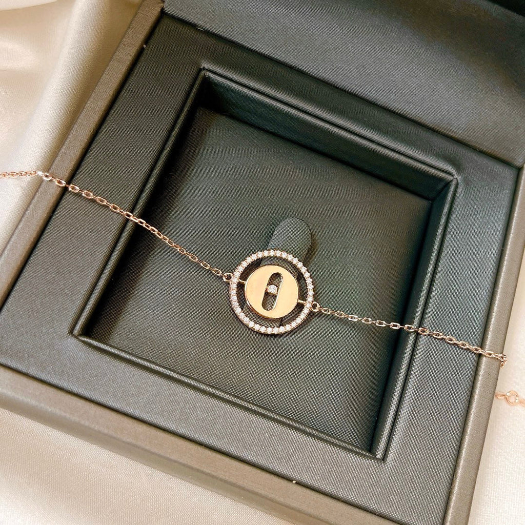 [Luxe Jewellery] LUCKY MOVE PAVED DIAMOND BRACELET