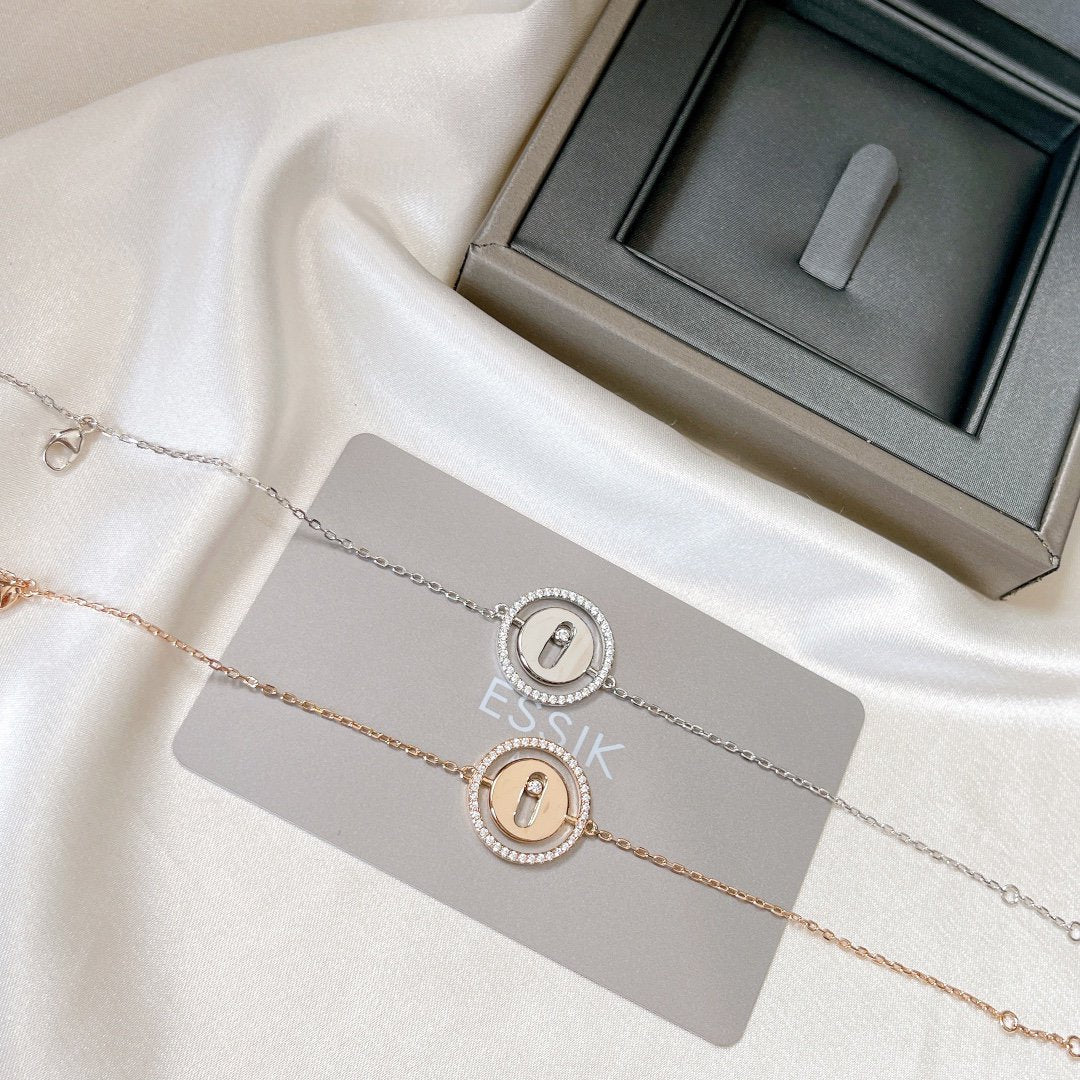 [Luxe Jewellery] LUCKY MOVE PAVED DIAMOND BRACELET