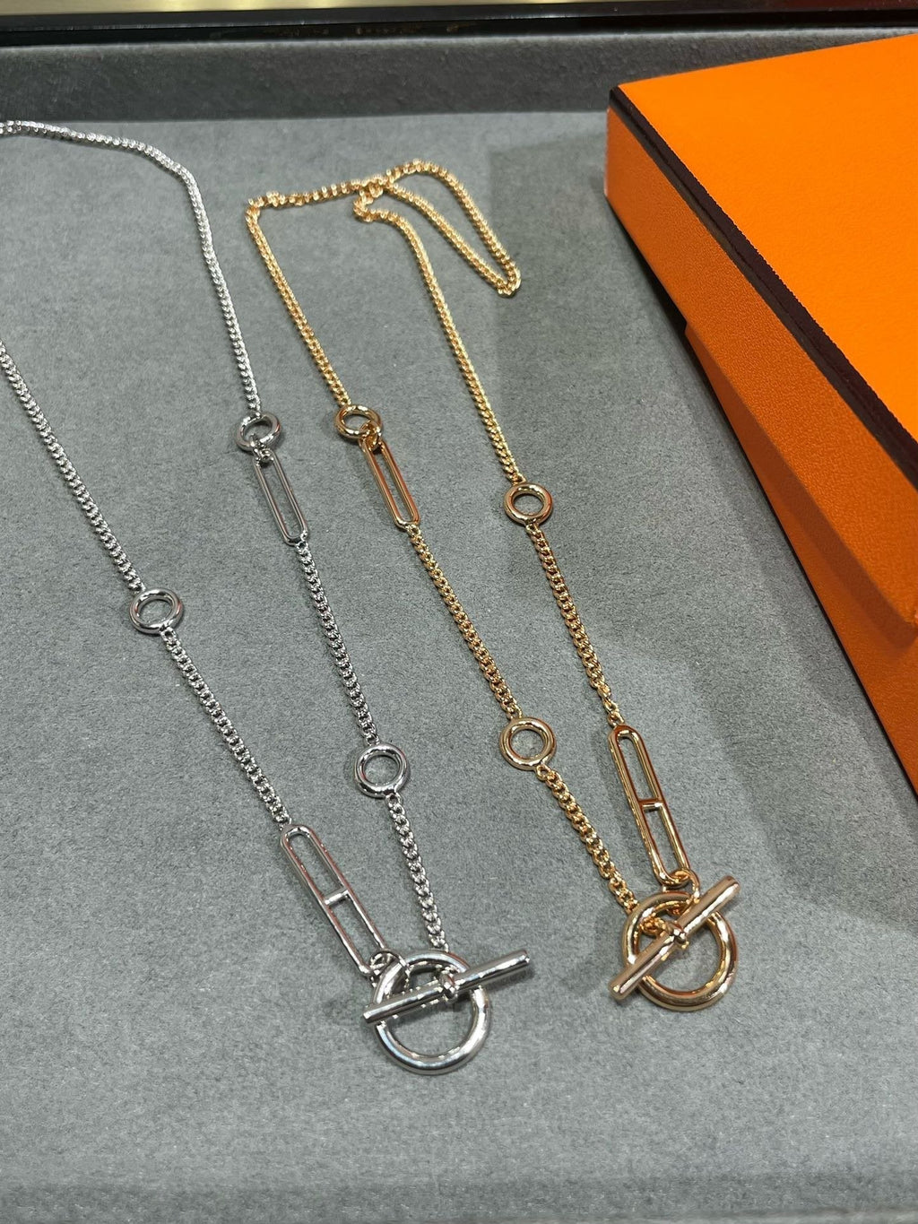 [LUXE JEWELRY]HM STERLING CHAINE D'ANCRE HEART
