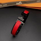 [LUXE JEWELRY]CLIC HM SO BLACK RED BRACELET