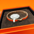 [LUXE JEWELRY]CLASSIC HM CLIC RED 8MM ENAMEL BRACELET