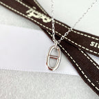 [LUXE JEWELRY]HM PIG NOSE NECKLACE