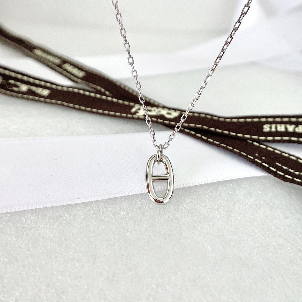 [LUXE JEWELRY]HM PIG NOSE NECKLACE