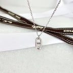 [LUXE JEWELRY]HM PIG NOSE NECKLACE
