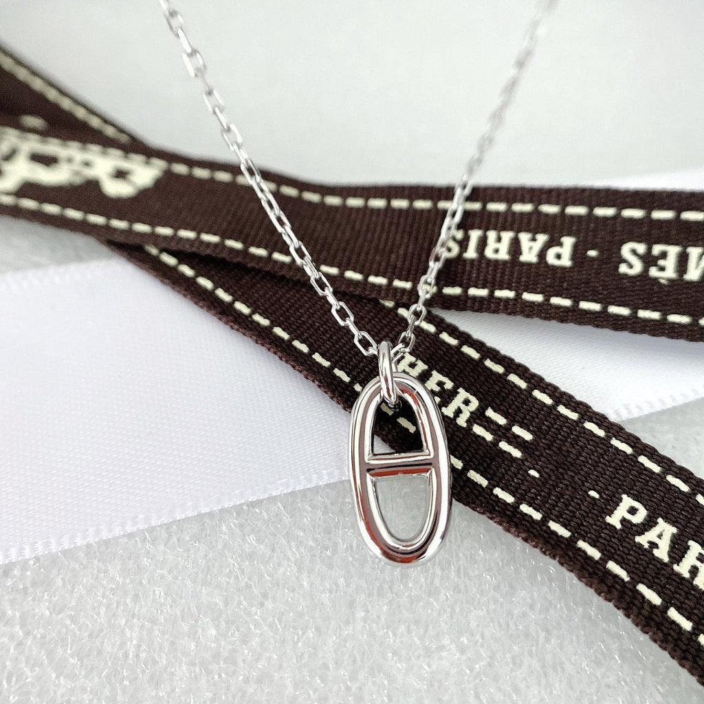 [LUXE JEWELRY]HM PIG NOSE NECKLACE