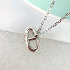 [LUXE JEWELRY]HM PIG NOSE NECKLACE