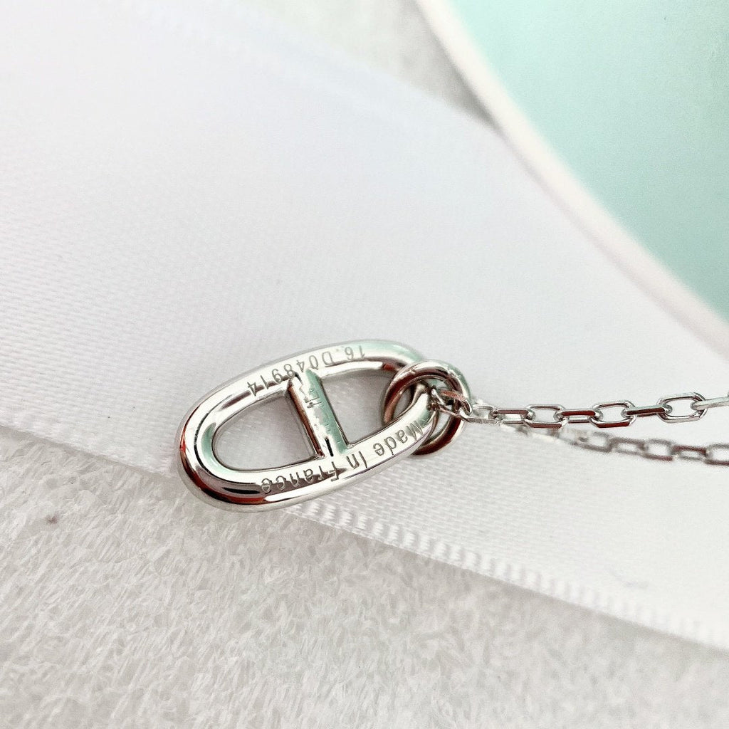 [LUXE JEWELRY]HM PIG NOSE NECKLACE