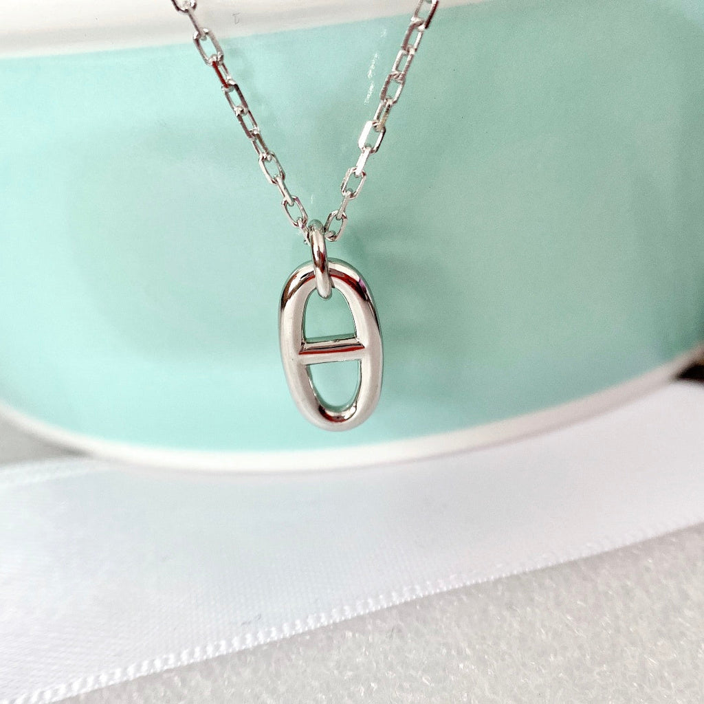 [LUXE JEWELRY]HM PIG NOSE NECKLACE