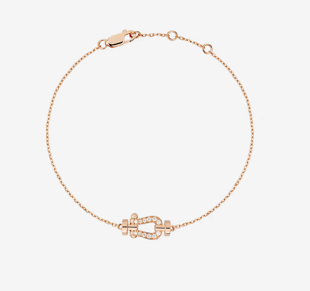 [LUXE JEWELRY]FORCE 10 FULL DIAMOND BUCKLE CHAIN LINK MINI MODEL