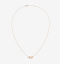 [LUXE JEWELRY]FORCE 10 DIAMOND PINK GOLD NECKLACE MINI MODEL