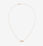 [LUXE JEWELRY]FORCE 10 DIAMOND PINK GOLD NECKLACE MINI MODEL