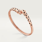 [LUXE JEWELRY] PANTHERE DOUBLE HEADED OPEN BRACELET