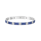 [LUXE JEWELRY]2026 PAVE GEMSTONE LOVE BRACELET 6.1MM 10 DIAMONDS