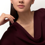 [LUXE JEWELRY] DAMOUR DIAMOND NECKLACE