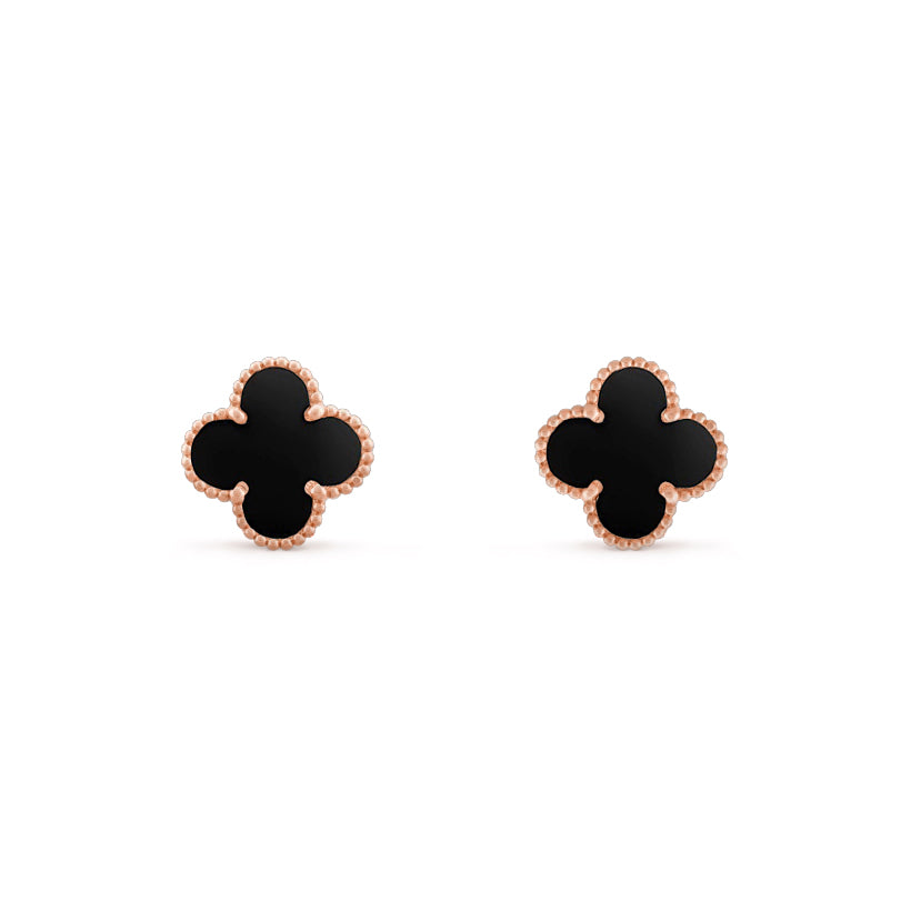 [LUXE JEWELRY]CLOVER 15MM EARRINGS COLLECTION