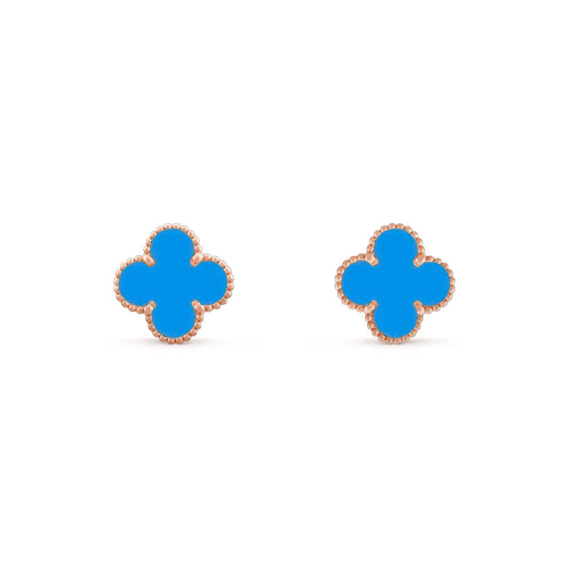 [LUXE JEWELRY]CLOVER 15MM EARRINGS COLLECTION