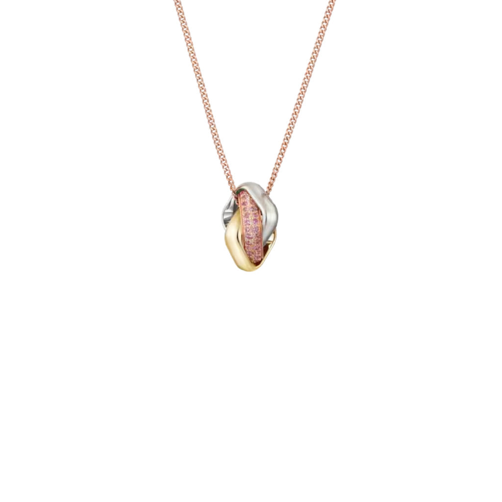 [LUXE JEWELRY] TRINITY CUSHION NECKLACE COLLECTION