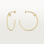 [LUXE JEWELRY] JUSTE NO DIAMOND LARGE EARRINGS