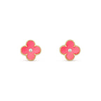 [Luxe]CLOVER  15MM DIAMOND EARRINGS COLLECTION