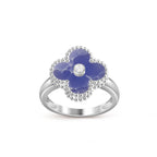 [LUXE JEWELRY]CLOVER SILVER DIOMND RING COLLECTION