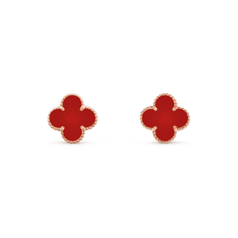 [LUXE JEWELRY]CLOVER 15MM EARRINGS COLLECTION