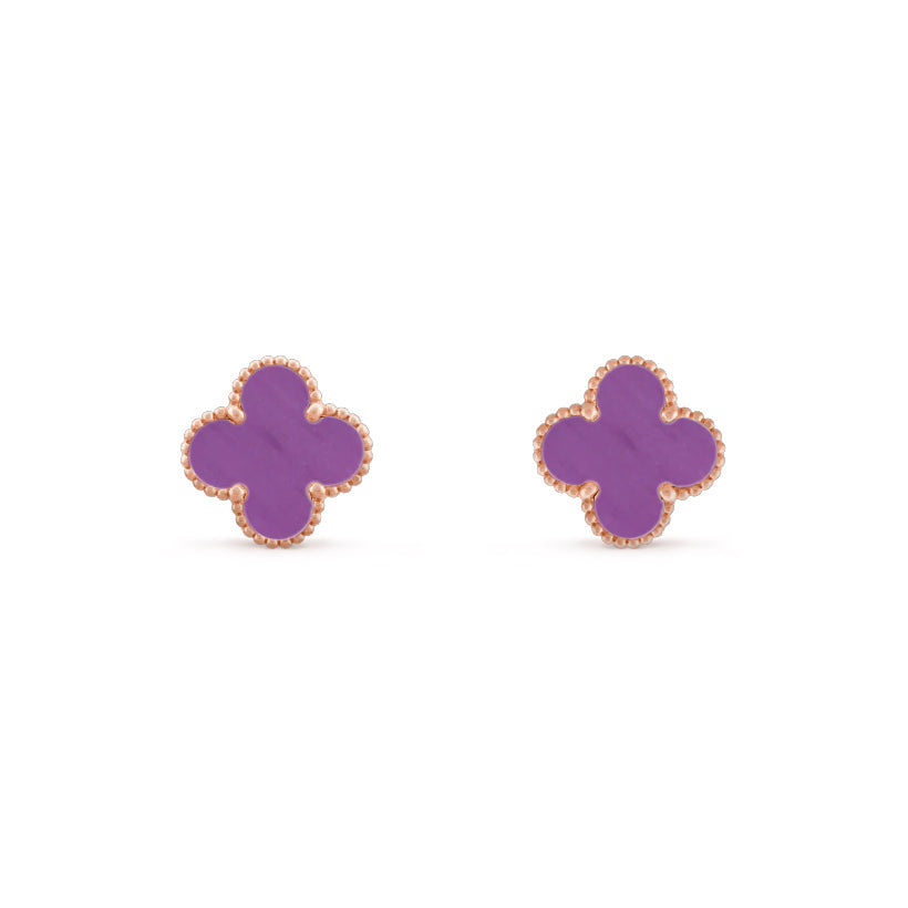 [LUXE JEWELRY]CLOVER 15MM EARRINGS COLLECTION