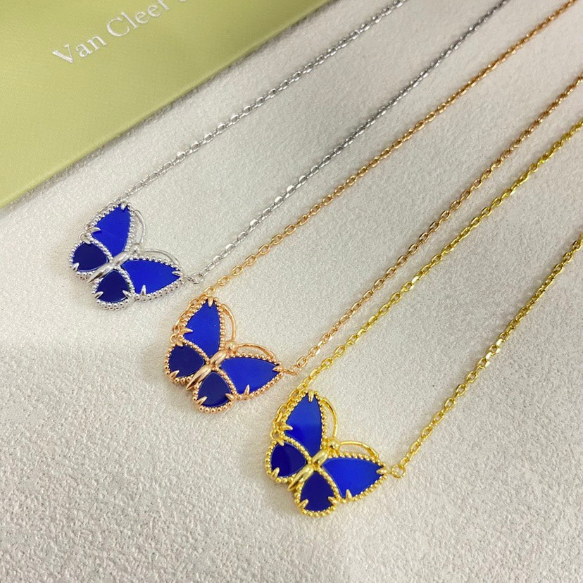[LUXE JEWELRY] 2026 NEW LUCKY BUTTERFLY 1 MOTIFS NECKLACE