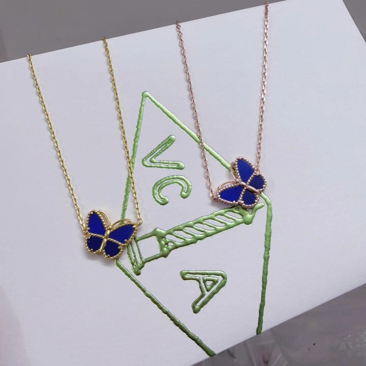 [LUXE JEWELRY] 2026 NEW LUCKY BUTTERFLY 1 MOTIFS NECKLACE
