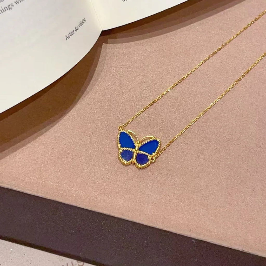 [LUXE JEWELRY] 2026 NEW LUCKY BUTTERFLY 1 MOTIFS NECKLACE