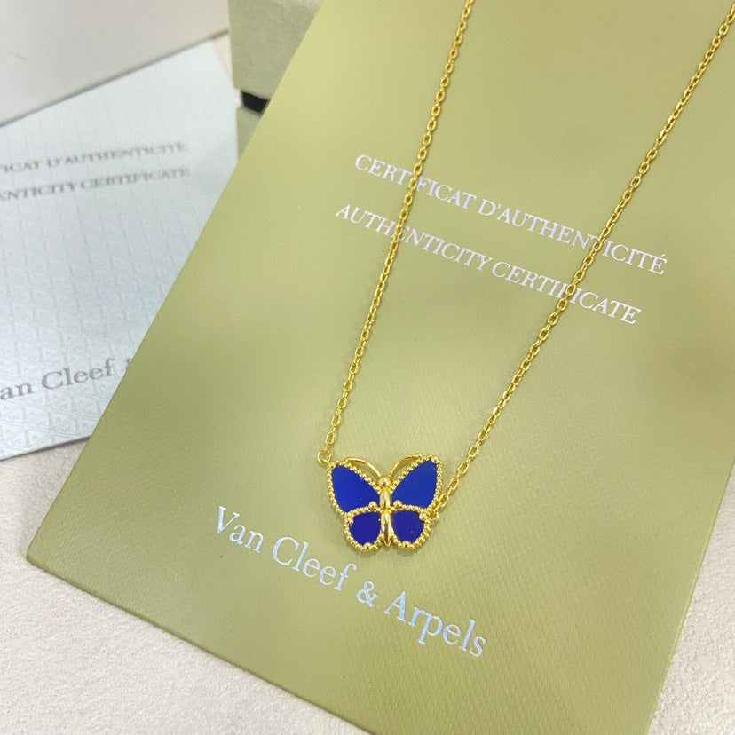 [LUXE JEWELRY] 2026 NEW LUCKY BUTTERFLY 1 MOTIFS NECKLACE