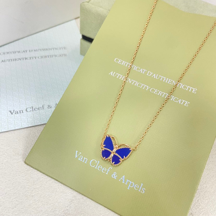 [LUXE JEWELRY] 2026 NEW LUCKY BUTTERFLY 1 MOTIFS NECKLACE