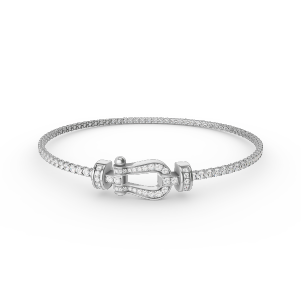 [LUXE JEWELRY]FORCE  HORSESHOE  DIAMOND TENNIS BRACELET