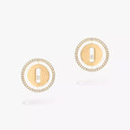 [LUXE JEWELRY]Lucky Move Diamond Earrings