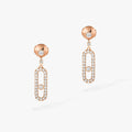 [Luxe Jewellery] DORMEUSES MOVE UNO DIAMOND EARRINGS