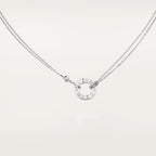 [LUXE JEWELRY] LOVE NECKLACE 16MM 2 DIAMONDS