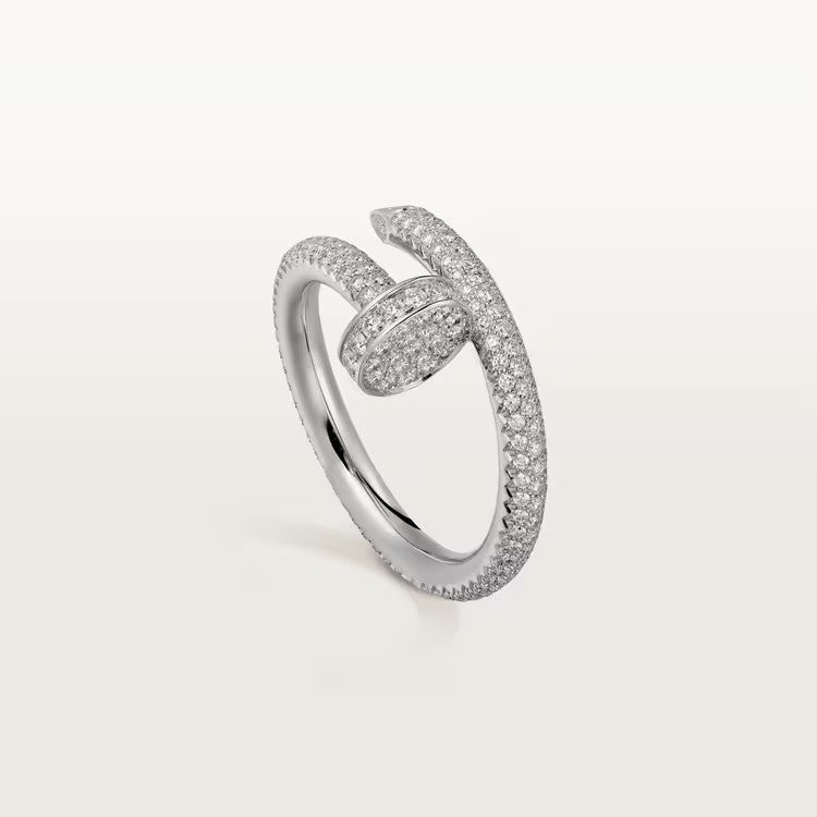 [LUXE JEWELRY] JUSTE RING 2.6MM FULL DIAMOND