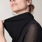 [LUXE JEWELRY] CLASH HOOP LARGE EARRINGS