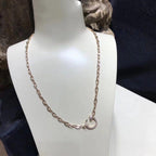[LUXE JEWELRY] JUSTE NECKLACE FULL DIAMONDS