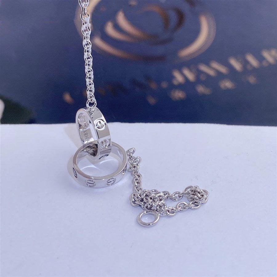 [LUXE JEWELRY] LOVE BRACELET DOUBLE RING