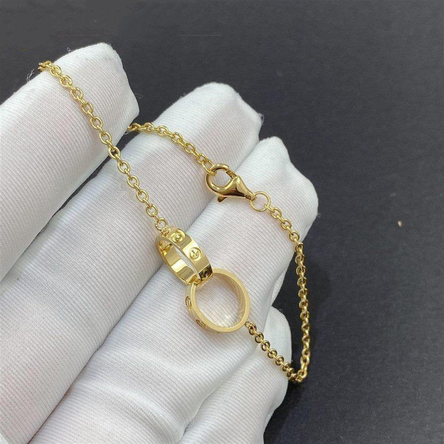 [LUXE JEWELRY] LOVE BRACELET DOUBLE RING