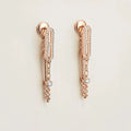 [LUXE JEWELRY]CHAINE CHAOS DIAMOND DROP EARRINGS