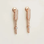 [LUXE JEWELRY]CHAINE CHAOS DIAMOND DROP EARRINGS