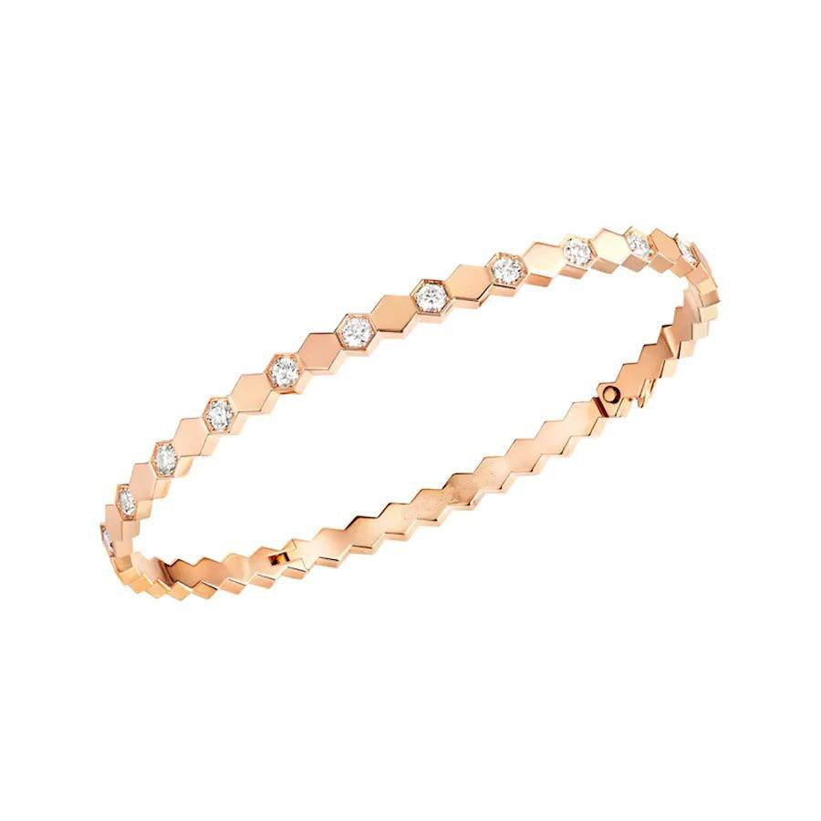 [LUXE JEWELRY]BEE LOVE SILVER DIAMOND BRACELET