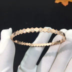[LUXE JEWELRY]BEE LOVE PINK GOLD DIAMOND BRACELET