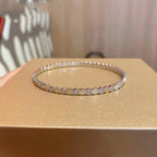 [LUXE JEWELRY]BEE LOVE SILVER DIAMOND BRACELET