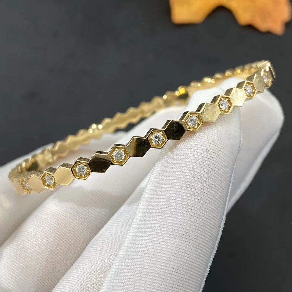 [LUXE JEWELRY]BEE LOVE GOLD DIAMOND BRACELET